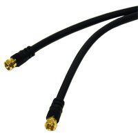 212 Main - 12 feet Value Series F-Type RG6 COAXIAL Video Cable - Gold