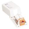 212 Main Keystone Jack Surface Mount Box 1-Port Ivory view 1