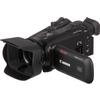 Canon Vixia HF G70 UHD 4K Camcorder + AVX Wide Angle and Telephoto Lens + 2PC 64 GB Memory + Hand Grip Tripod + More (17pc Bundle) (Renewed), Black view 3