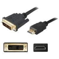 212 Main - HDMI2DVIDS 6 Feet HDMI to Dvi-D Adapter Converter - Male to Male, Black