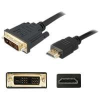 212 Main - HDMI2DVIDS 6 Feet HDMI to Dvi-D Adapter Converter - Male to Male, Black