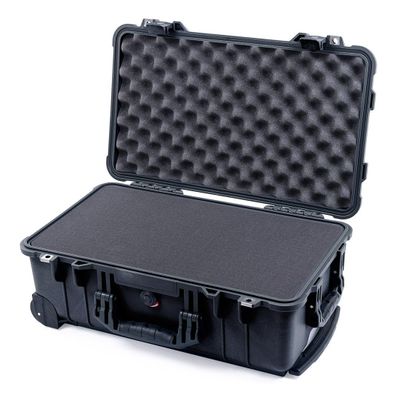 ColorCase Pelican Protector 1510 Carry-on Case Black - Medium Size Waterproof Case (Case Only) - Black Handles & Latches