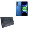 BoxWave Keyboard Compatible with Huawei Enjoy 70z - SlimKeys Bluetooth Keyboard, Portable Thin with Chiclet-Style Keys - Jet Black view 1