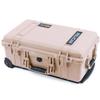 Desert Tan Pelican Protector 1510 Carry-on Case - With Grey Padded Dividers & Mesh Lid Organizer. view 3