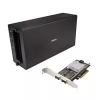 212 Main Thunderbolt 3 to 10GbE Fiber Network Chassis 2 Port