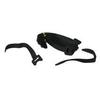 6in Hook-and-Loop Cable Management Straps - Black - 12pk view 1