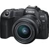 Canon EOS R8 Mirrorless Camera with Canon RF 24-50mm f/4.5-6.3 is STM Lens (Canon RF) and Canon DM-E100 Directional Microphone with Windscreen Kit., Black view 2