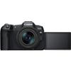 Canon EOS R8 Mirrorless Camera with Canon RF 24-50mm f/4.5-6.3 is STM Lens (Canon RF) and Canon DM-E100 Directional Microphone with Windscreen Kit., Black view 3
