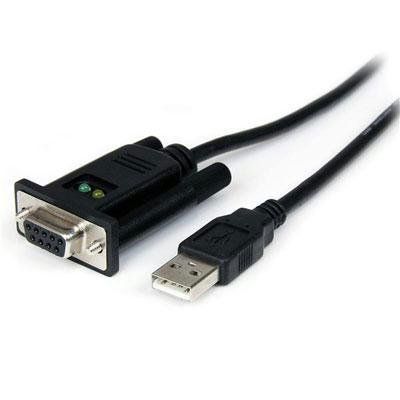 212 Main - Startech USB to Null Modem DB9 Adapter - Black