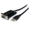 212 Main - Startech USB to Null Modem DB9 Adapter - Black view 1