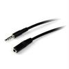 212 Main - Startech 1M 3.5Mm 4 Position Trrs Headset Extension Cable - M/F Black view 1