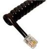 212 Main - Telephone Handset Cord with Black Cable - 1.5 Inches Lead 6 Feet view 1