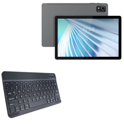 BoxWave Keyboard Compatible with HTC A103 Plus - SlimKeys Bluetooth Keyboard, Portable Thin with Chiclet-Style Keys - Jet Black