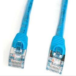 212 Main 15 ft Blue Shielded- Snagless- Category 5e- 350 MHz- STP Patch Cable