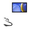 BoxWave Cable Compatible with HTC A101 - AllCharge miniSync, Retractable, Portable USB Cable - Jet Black view 1