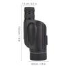 DJXIK 10-30X50 HD Monocular Telescope. Portable Waterproof Single Telescopes Monocular for Adults with Tripod. for Bird Watching, Camping, Traveling view 2