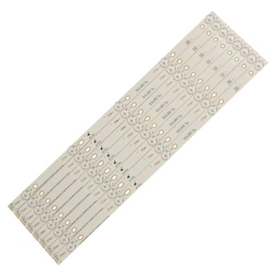 UFDIPLMY 32pcs(4TV) LED Backlight Strip Compatible with 50D2700 50HR330M05A0 TCL 50'' TV 50FS3800 50FA3213 Toshiba 55L510U18 4C-LB500T-YH2 (Color : 8PCS(1TV))