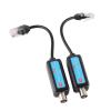 1Pair 10 / 100Mbps Passive IP Network Coaxial Transmitter Receiver Extender Suitable for NVR Camera view 1