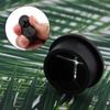10 Pcs Black 1 Inch Desk Cable Hole Grommets, Flexible Silicone Cable Cord Wall Grommets for Wiring Wire Hole Cover for Desk Table Other Furnitures view 4