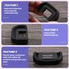 Kqcibz Camera Eyepiece Eyecup 18Mm Replacement Viewfinder Protector for 80D 70D 60D 77D 50D 5D 5D Mark Ii 6D 6D Mark Ii 40D 30D 20D 20Da 10D 60Da A2 A2E D30 D60, black, 204783 view 4