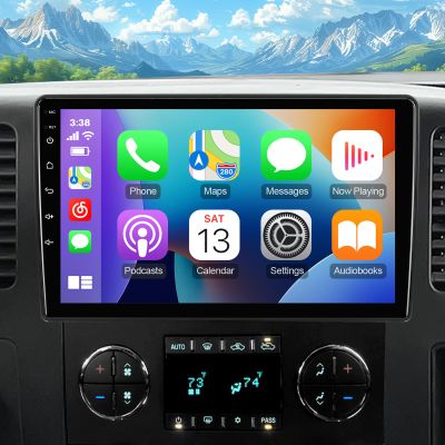 10.1 Inch IPS Touchscreen Android 12 Car Stereo for Chevrolet/GMC/Buick with Wireless CarPlay & Android Auto 2+32GB Car Radio, Support GPS, WiFi, Bluetooth, FM Radio, Backup Camera, SWC, Dual USB