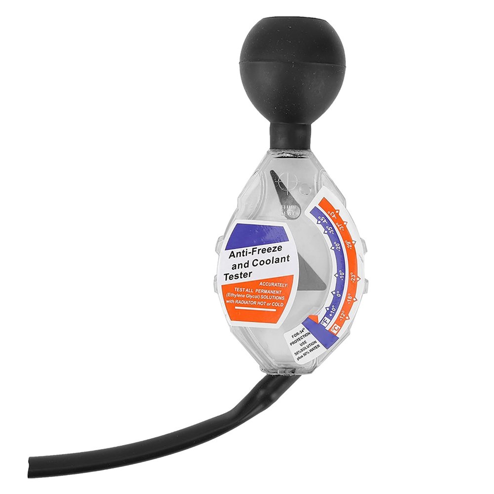 Dial Type Test Anti Freeze Densitometer Coolant Tester Accessory for Winter and Summer