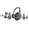 SYNCO Xtalk X5 5-Person Wireless Intercom Headset System 2.4G Wireless Headset with Microphone Built-in Battery 350M/1148ft Transmission 3.5mm Real-time Monitoring for Filmmaking Live Broadcasting view 1