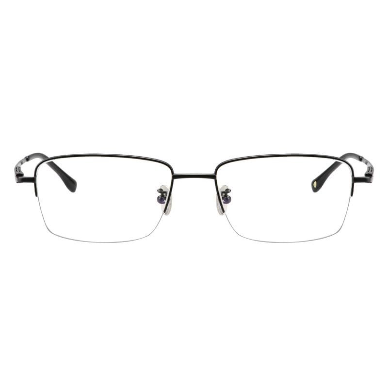 LAMBBAA Accessories Glasses Titanium Frame Glasses Classic Computer Flexible Anti Eyestrain For Men Women
