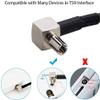 Woostars 12 inch/30cm TS9 to SMA Female External Antenna Adapter Cable Pigtail for 4G/5G Modems, Hotspots & Routers - Nighthawk M6/MR6500, M5/MR5100, M1/MR1100, Jetpack 8800L, 7730L view 3