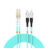 Buacoz OM3 Fiber Patch Cable 100Meter/328ft, LC/UPC-FC/UPC Fiber Optic Cable Cord LSZH 10GB Multimode Duplex Jumper 50/125m view 1