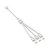 Grimmstr 5V 3-Pin Extension Cable for Computer Motherboard 1 Hub Cable Connection Extension ARGB Splitter, White, 500383368A3 view 1