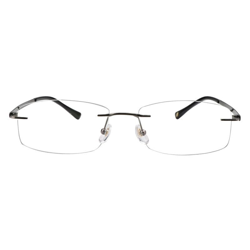 LAMBBAA Accessories Glasses Titanium Frame Glasses Classic Computer Flexible Anti Eyestrain For Men Women