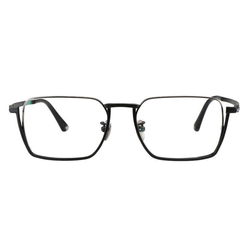 LAMBBAA Accessories Glasses Titanium Frame Glasses Classic Computer Flexible Anti Eyestrain For Men Women
