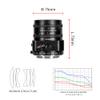 7artisans 50mm F1.4 Full Frame Tilt-Shift Prime Lens for Sony E-Mount A7 A7R A7S A7II A7RII A7SII A7RIII A9 A7RIV A7C Cameras view 4