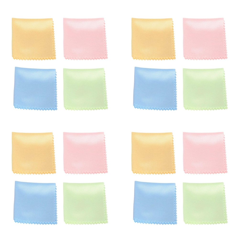 Baglaum 16 Microfiber Optical Cleaning Cloth DVD LCD Camera Lens Screen Clean Cloth Towel, 750126431