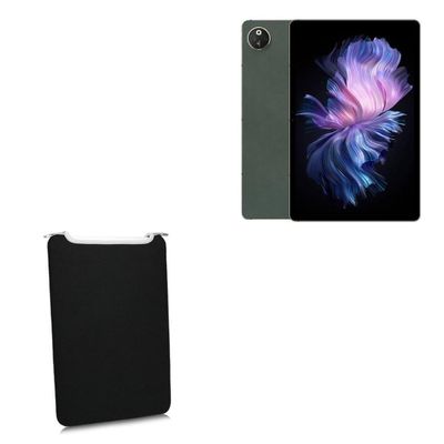 BoxWave Case Compatible with Doogee T30 Max - SlipSuit, Soft Slim Neoprene Pouch Protective Case Cover - Jet Black