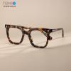 Firmoo Oversize Blocking Reading Glasses 1.50,Anti Eyestrain & UV Protection Tortoise Computer Reader Eyeglasses for Men Women view 2