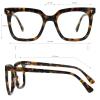 Firmoo Oversize Blocking Reading Glasses 1.50,Anti Eyestrain & UV Protection Tortoise Computer Reader Eyeglasses for Men Women view 4