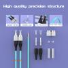 Buacoz FC/UPC-FC/UPC Fiber Patch Cable OM3 5Meter/17ft 10GB Multimode Jumper Duplex 50/125m Fiber Optic Cord view 4