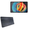 BoxWave Keyboard Compatible with HTC A102 - SlimKeys Bluetooth Keyboard, Portable Thin with Chiclet-Style Keys - Jet Black view 1