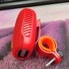 ASHATA Portable Bluetooth Speaker for Bike, Bluetooth Handlebar Speaker, Dual Pairing, FM Radio, Outdoor Speaker for Riding Bike Hiking Camping (Red) view 3