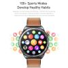 AWEI Smart Watch, 1.43-inch AMOLED HD Screen Smart Watches, for Men Women Variety Sport Modes Fitness Watch with Heart Rate/Blood Pressure Monitoring, IP68 Waterproof Smartwatch Black view 2