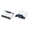 100pcs Vertical Micro mini USB 5pin Female 180 Degrees Jack 5P Direct Plug-in USB Connector view 2