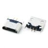 100pcs Vertical Micro mini USB 5pin Female 180 Degrees Jack 5P Direct Plug-in USB Connector view 3
