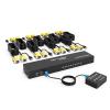 8 Port VGA KVM Switch+12U Wall Mount Cabinet view 2