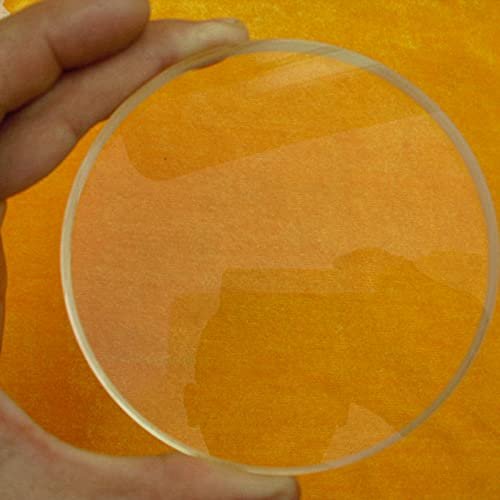 DirectNine Basics Huyhuyhuy Astronomical Telescope DIY Accessories Objective Lens 104f1200 Double Separation Multilayer Broadband Film (Diameter: 1pcs)