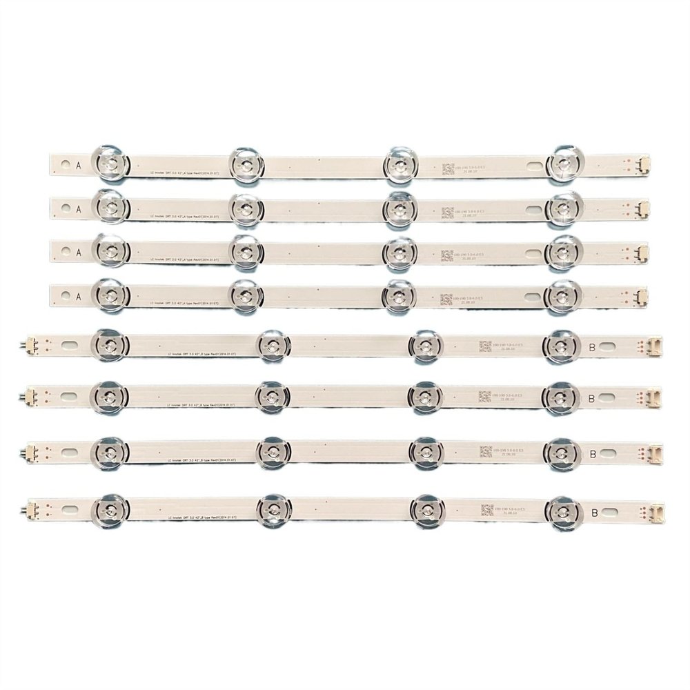 UFDIPLMY LED Strip Compatible with LIG 42'' TV 6916L-1956B 6916L-1957B 42LB652V 42LB631V 42LB630V 42LB629V 42LB560V 42LF560T 42LB620T 42LF531V (Color : Replace 42LB)