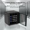 16 Port LCD KVM Console HDMI+12U Rack Cabinet view 4