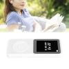 MP3 Player, 1.77in LCD Screen Portable Music Player Built in Speaker, Bluetooth 5.0 HiFi MP3 Player with FM Radio Recorder Alarm Clock for Boys Girls Students (White) view 4