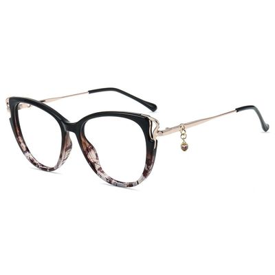 Firmoo Blue Light Blocking Reading Glasses 2.25,Black Pattern Computer Gaming/TV/Phones Reader Glasses for Women Men